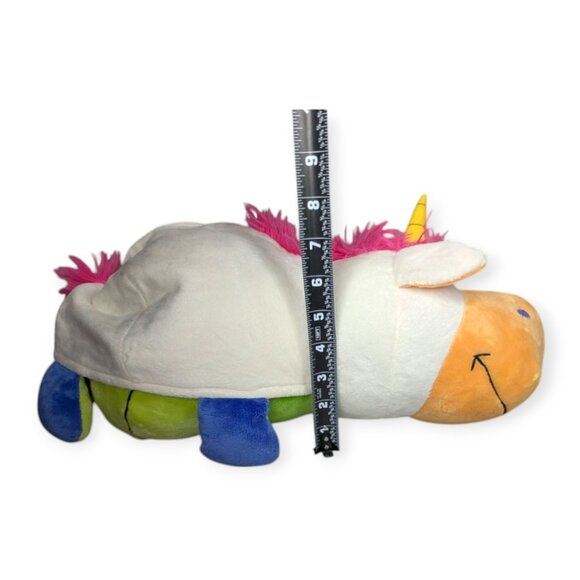 2015 Jay at Play Flip A Zoo Imogen Dragon to Persephone Unicorn Plush Animal 18" - Picture 16 of 16